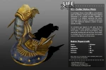 Zodiac Statue Pisces (February 19 – March 20) Low Poly Papercraft, DIY 3D Paper Model for Creative Home Decoration