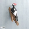 Woodpecker Papercraft, DIY Wall Decor, Low Poly Papercraft