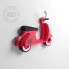 3D Scooter Papercraft Template: Lowpoly DIY Decor (PDF)