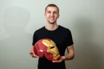Iron Man Helmet Papercraft PDF Template - Wearable Low Poly 3D Mask DIY Kit - Superhero Cosplay Prop