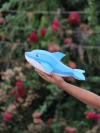 Dolphin 3d Paper craftPDF, papercraft fish, mom and baby dolphin model 3d low poly papercraft DIY origami decoration pepakura