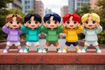 Jeon Jeongguk - Jungkook - Kpop BTS Low Poly Papercraft Templates Gift DIY Decoration BOYKA
