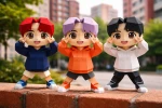 Jeon Jeongguk - Jungkook - Kpop BTS Low Poly Papercraft Templates Gift DIY Decoration BOYKA