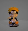 Naruto Eating Ramen Papercraft Template | DIY 3D Low Poly Anime Model | Konoha Ninja Fan Art & Desk Decor | Unique Gift