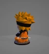Naruto Eating Ramen Papercraft Template | DIY 3D Low Poly Anime Model | Konoha Ninja Fan Art & Desk Decor | Unique Gift