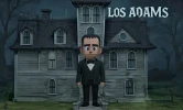 The Addams Family 3D Wall Decor Low poly Papercraft, DIY, PDF