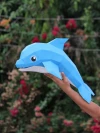 Dolphin 3d Paper craftPDF, papercraft fish, mom and baby dolphin model 3d low poly papercraft DIY origami decoration pepakura