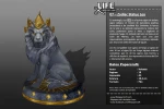 Zodiac Statue Leo (July 23 – August 22) Low Poly Papercraft, DIY 3D Paper Model for Creative Home Decoration