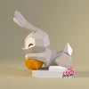 Bunny 3 Papercraft, Low Poly Bunny, Low poly animal, Paper Rabbit, Easter egg, Easter Bunny. Comes with Bonus, Basketball