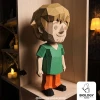 Mystery Incorporated Scooby-Doo Low Poly Papercraft Template Pepakura PDF DIY Handmade