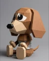 Slinky Baby Toy Story Low Poly Papercraft Templates Gift DIY Decoration BOYKA