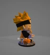 Naruto Eating Ramen Papercraft Template | DIY 3D Low Poly Anime Model | Konoha Ninja Fan Art & Desk Decor | Unique Gift