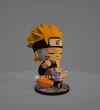 Naruto Eating Ramen Papercraft Template | DIY 3D Low Poly Anime Model | Konoha Ninja Fan Art & Desk Decor | Unique Gift