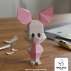 Winnie the Pooh and Friends Low Poly Papercraft Template Pepakura PDF DIY Handmade