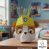 Paw Patrol Pencil Holders Bundel Low Poly Papercraft Template Pepakura PDF DIY Handmade