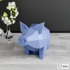 Piggy Papercraft, Sitting Pig Home Decor, Low Poly Papercraft