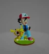 Ash Ketchum and Pikachu Low Poly Papercraft Template PDF | Pokemon 3D Model Download