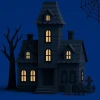 The Addams Family 3D Wall Decor Low poly Papercraft, DIY, PDF