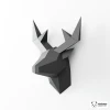 Deer Mini Papercraft, DIY Wall Decor, Low Poly Papercraft