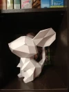 Little Mouse PDF Template, Low Poly, Paper Sculpture, DIY, Pepakura Pattern, Handmade, Papercraft, Lowpoly, Lowpoly Papercraft