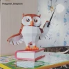 Owl Teacher Papercraft Template - Low Poly, Pepakura PDF, DIY Handmade, Home Decoration, Creative Gifts Owl Teacher Papercraft Template - Low Poly, Pepakura PDF, DIY Handmade, Home Decoration, Creative Gifts