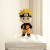 Naruto Chibi, Anime Template, DIY 3d Model, FanArt, Paper Sculpture, Low Poly, Pepakura, Craft, Manualidad, Paper Art