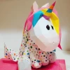 Baby Unicorn Papercraft, Lowpoly, Low poly Papercraft