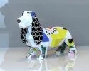 Basset Hound Papercraft, Lowpoly, Low poly Papercraft