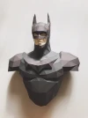 Batman Papercraft Hero, Paper Sculpture, Low Poly PDF Template, DIY Decor & Gift