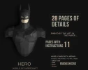 Batman Papercraft Hero, Paper Sculpture, Low Poly PDF Template, DIY Decor & Gift