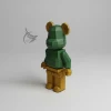 Bearbrick Low Poly Papercraft, Bear Paper Sculpture, Low Poly PDF Template, DIY Decor & Gift Bearbrick Low Poly Papercraft, Bear Paper Sculpture, Low Poly PDF Template, DIY Decor & Gift