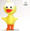Big Bird Low Poly Papercraft Template Pepakura PDF DIY Handmade