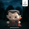 Classic Horror Halloween pack kit Low Poly Papercraft Template Pepakura PDF DIY Handmade