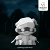 Classic Horror Halloween pack kit Low Poly Papercraft Template Pepakura PDF DIY Handmade