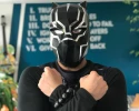 Patrons Masque Black Panther