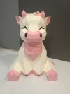 Little Bull Papercraft Template - Low Poly, Pepakura PDF, DIY Handmade, Home Decoration, Creative Gifts