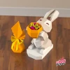 Bunny Papercraft, Low Poly Bunny, Low poly animal, Paper Rabbit, Easter egg, Easter Bunny. Comes with Bonus, Basketball
