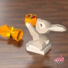 Bunny Papercraft, Low Poly Bunny, Low poly animal, Paper Rabbit, Easter egg, Easter Bunny. Comes with Bonus, Basketball
