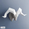 Ram Papercraft, DIY Paper Sculpture, Wall Decor, Low Poly Papercraft