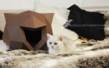 Animal House Low Poly Papercraft, Paper Sculpture, Low Poly PDF Template, DIY Decor & Gift