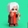 Doctor Chapatin 3D Digital Template PDF | DIY Papercraft | El Chavo | Instant Download |