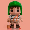 Chavito 3D Digital Template PDF | DIY Papercraft | El Chavo | Instant Download |
