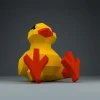 Chick Papercraft Template - Low Poly, Pepakura PDF, DIY Handmade, Home Decoration, Creative Gifts