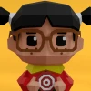 Chilindrina 3D Digital Template PDF | DIY Papercraft | El Chavo | Instant Download |