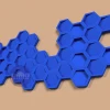 Honeycomb #1 PDF Template, Low Poly, Paper Sculpture, DIY, Pepakura Pattern, Handmade, Papercraft, Lowpoly, Lowpoly Papercraft