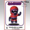 Magneto X-men Low Poly Papercraft Templates Gift DIY Decoration BOYKA