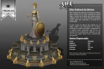 Zodiac - Altar of Athena Low Poly Papercraft, DIY 3D Paper Model for Creative Home Decoration