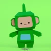 Dipsy Teletubby 3D Digital Template PDF | DIY Papercraft | Teletubbies | Instant Download |