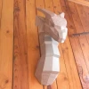 Water Dragon Wall Papercraft Template - Low Poly, Pepakura PDF, DIY Handmade, Home Decoration, Creative Gifts