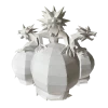 Dragon Plus 3D Decor Low poly Papercraft, DIY, PDF